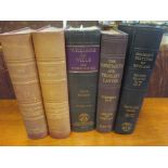 A large collection of Legal reference books on various legal issues, such as licensing notices,