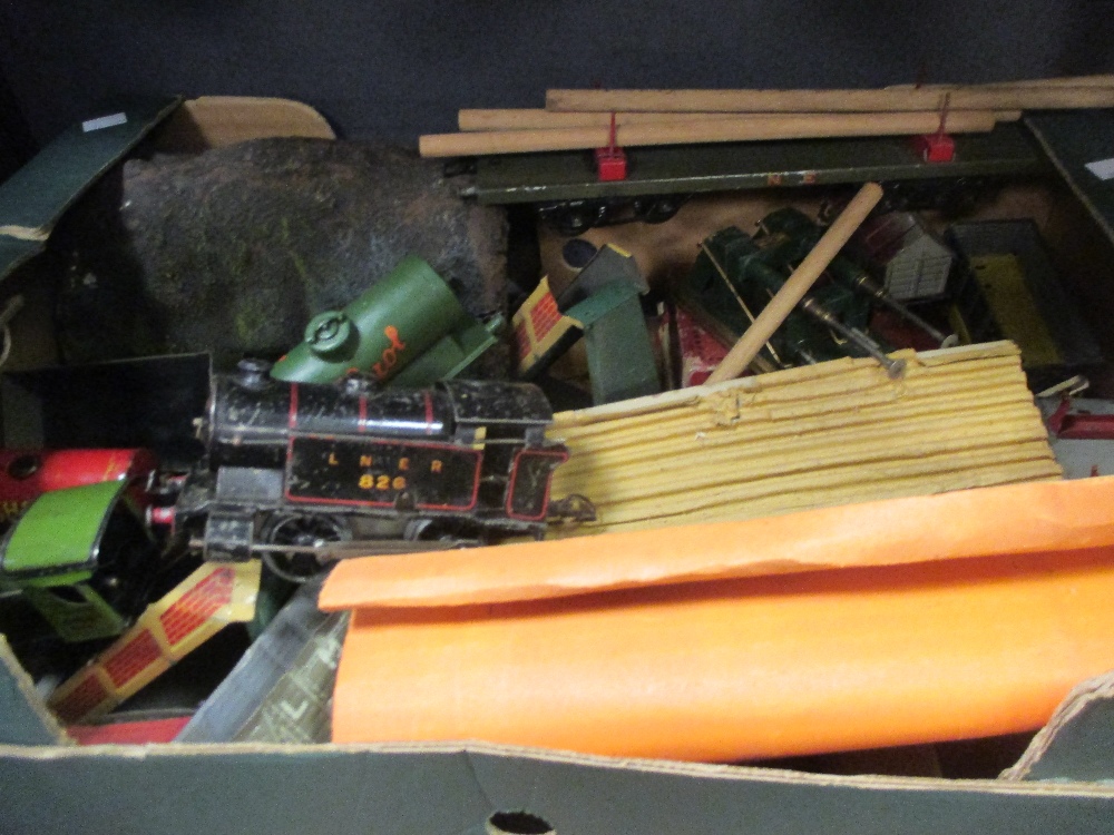 Model railway, including some Horny Series O gauge, carriages, rolling stock, locomotives, and - Image 2 of 4