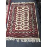 A Bokhara rug 168 x 123cm