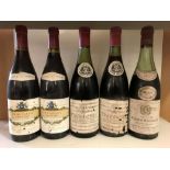 Red Burgundy. Chambertin 1962 Cuvee Heritiers Latour, Domaine Louis Latour, 2 bottles; Echezeaux