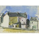 § Anne Redpath, OBE, RSA, ARA, LLD, ROI, RBA (Scottish, 1895-1965) White Gable, Tréboul signed 'Anne