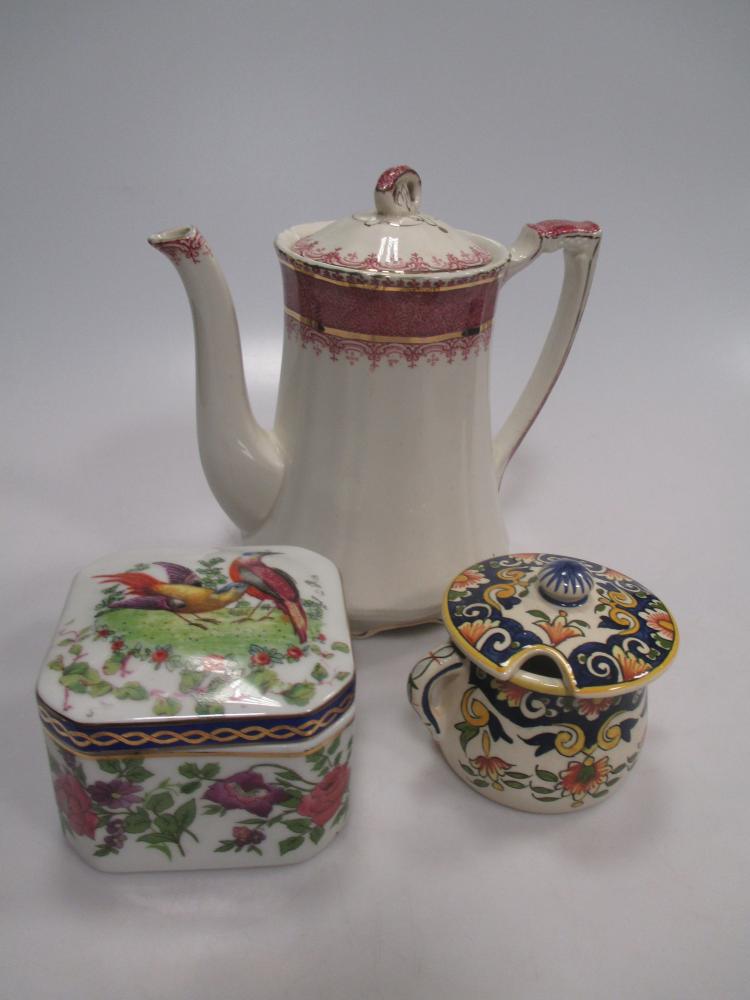 A collection of decorative china and ornaments