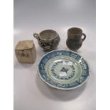 Ancient Iranian and other pottery and ceramic vessels and fragments,