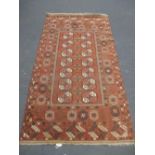 Three Bokhara/Belouch/Tekke type rugs