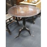 A George III occasional table 67cm wide