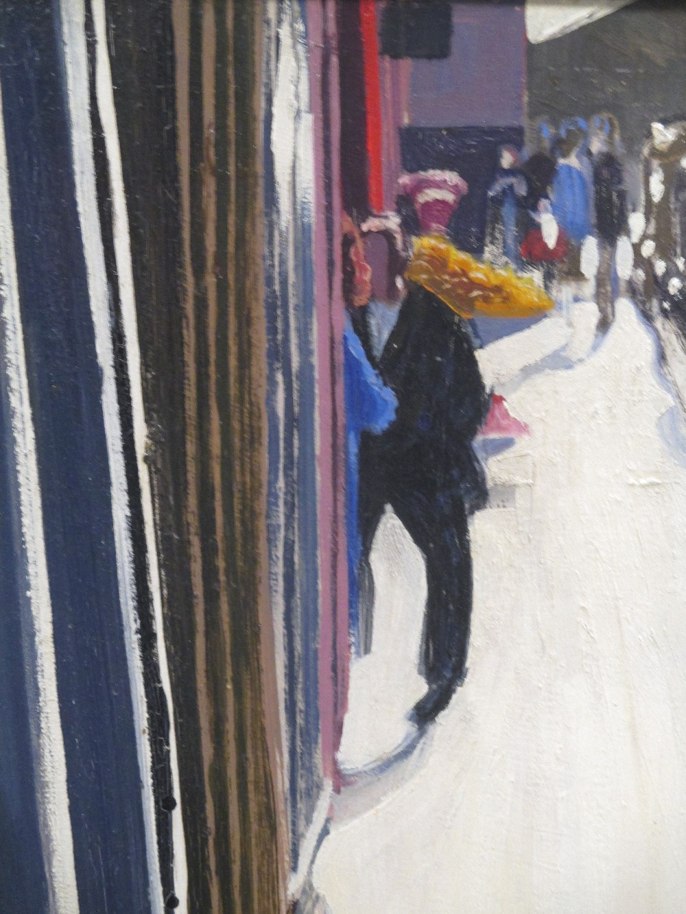 Frank Ward (British, 1914-1998) 'Paris - Rue De Quatre Vents', signed and dated 1960', oil on board, - Image 2 of 5