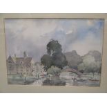 Rowland de Winton Aldridge (1906-1997) 'St John's College', 'King's College Bridge', watercolours 25