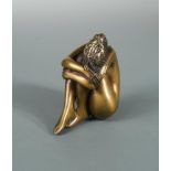 Bruno Bruni (born 1935), La Felicità, a limited edition bronze of a female nude, signed in the