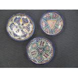 Three Persian dishes , late 19th , early 20th