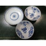 A pair of 19th century chinese bowls and another bowl (3)
