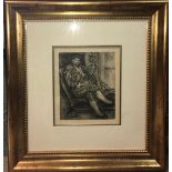 Pierre-Auguste Renoir (1841-1919), Mon Portrait en Toreador, [portrait of Vollard], heliogravure,