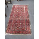 A Beluchi rug 214 x 115 cm