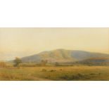 Henry George Hine (British, 1811-1895) Willingdon Hill, Eastbourne, Sussex inscribed with title