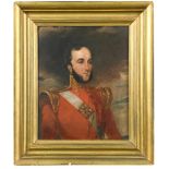 Irish School, 19th Century Portrait of Major General Edward Hume Hart (1806-1872), head and