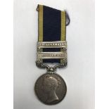 Punjab 1849 Medal, with two clasps for Chilianwala and Goojerat, named to Cornet F.C.J. Brownlow,