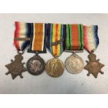 Group of four WWI and WWII medals to 2nd Lieut (later Major) D.L.J. Babington A.S.C., including