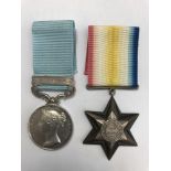 An Army of India 1799-1826 Medal with Bhurtpoor clasp to Ensign A. Mackenzie 11th N.I., with ribbon;