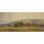 Henry George Hine (British, 1811-1895) Haymaking signed lower left "H G Hine / 1869" watercolour