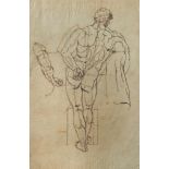 Italian School, circa 1800 A group of 10 studies after the Antique, including the Farnese