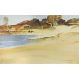 § Sir William Russell Flint, RA, PRWS, RSW (Scottish, 1880-1969) Sketching at Frensham, Surrey