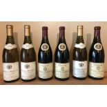 Chateau Corton Grancey, Louis Latour, Beaune 1995, 4 bottles only; Chassagne Montrachet 1er Cru La