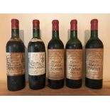 Chateau Gloria 1964, 3 btls; Chateau La Grange 1971, 2 btls (5)