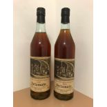 Delamain Grande Champagne cognac 1970, 2 btls