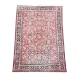 A large Sparta brick ground Persian carpet, 530 x 333cm (209 x 131in)