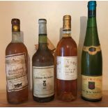 Ch Rieussec, Sauternes 1996, 1 btl; Chateau Lafaurie-Peyraguey, Sauternes 1973, 1 btl; Chateau