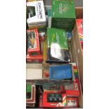 Britains and Ertl mainly 1:32 scale model farm vehicles in boxes, including tractors, (condition