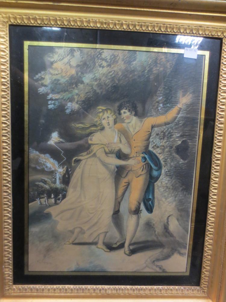 19th century, watercolour and pencil - Coriolanus, etc. - Bild 2 aus 5