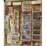 Large collection of Lledo die cast models Days Gone and others, all in worn and used condition (qty)