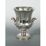 A George IV silver two handled cup, by Rebecca Emes and Edward Barnard I, London 1827, urn shaped,