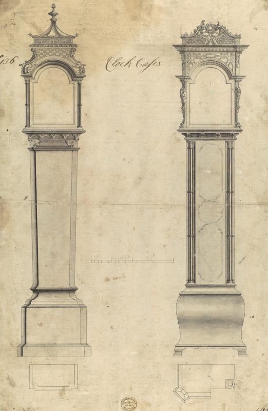 Henry Hindley, York, a George III mahogany 'Chinese Chippendale' longcase clock, the case very - Image 12 of 12