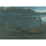Albert Goodwin, RWS (British, 1845–1932) Gosau, Lake Lucerne signed lower right "Albert Goodwin" and