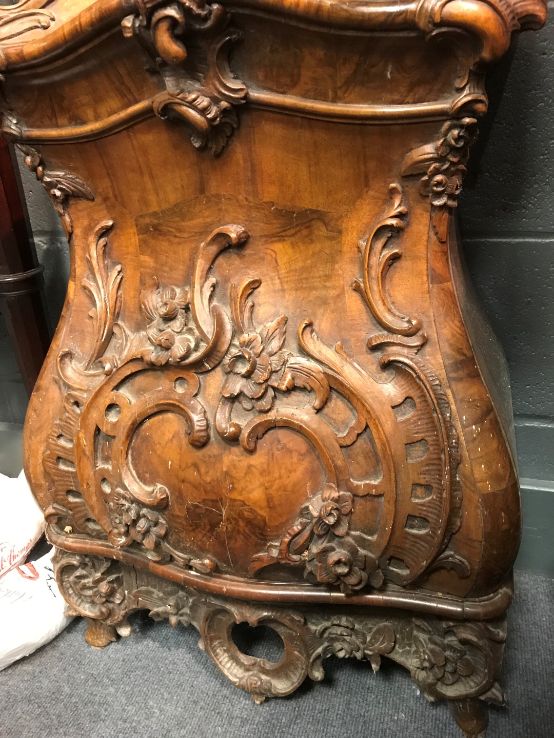 An 18th century German Rococo walnut longcase clock by Johann Rieppolt, Augsburg, [master 1727], the - Image 17 of 17