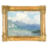 Terrick Williams, RA (British, 1860-1937) Lac d'Annecy sighed lower left "Terrick Williams" oil on