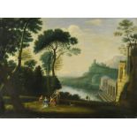 After Claude Lorraine (French, 1600–1682) Landscape with the Nymph Egeria mourning over Numa, with