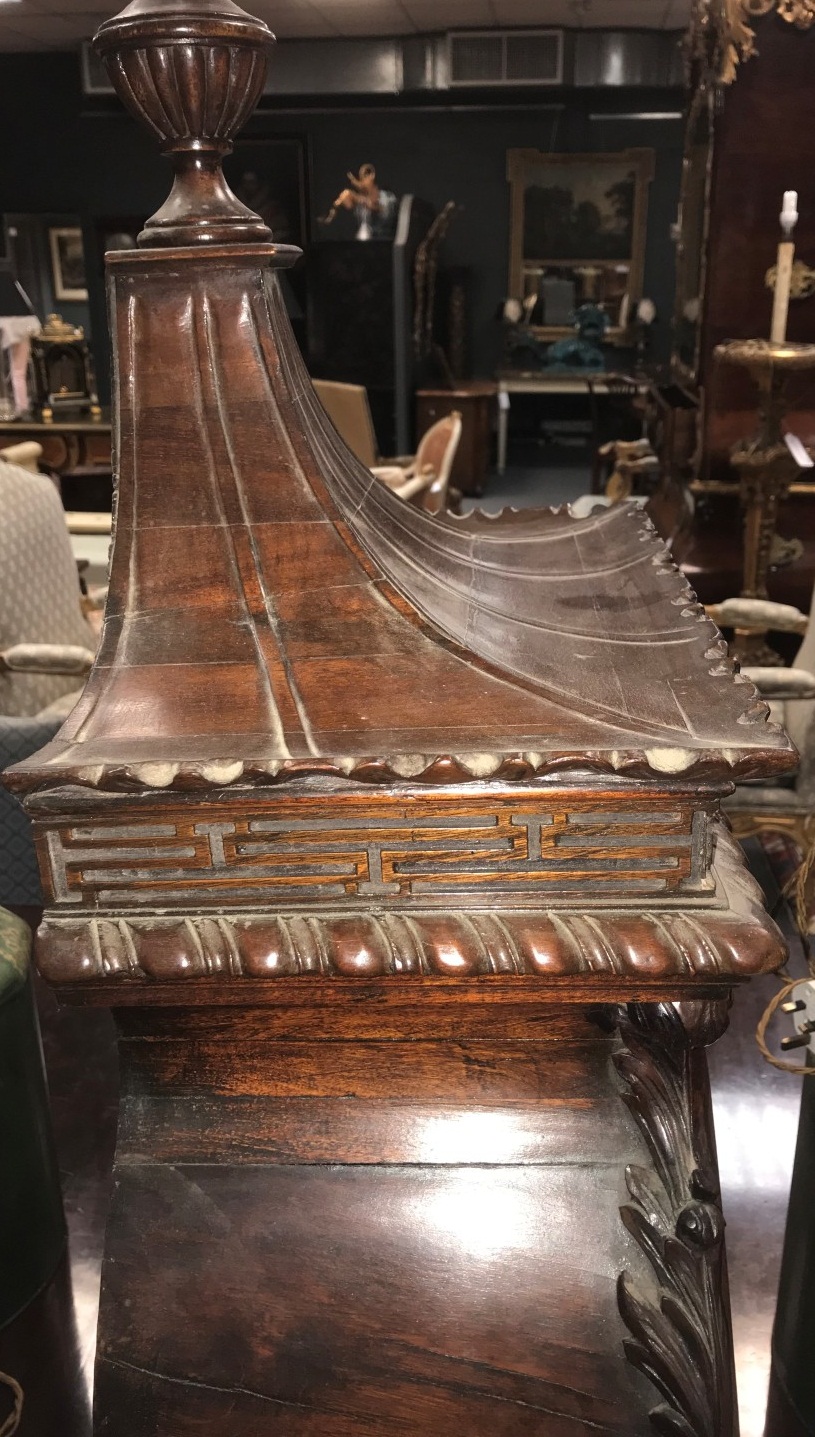 Henry Hindley, York, a George III mahogany 'Chinese Chippendale' longcase clock, the case very - Image 11 of 12