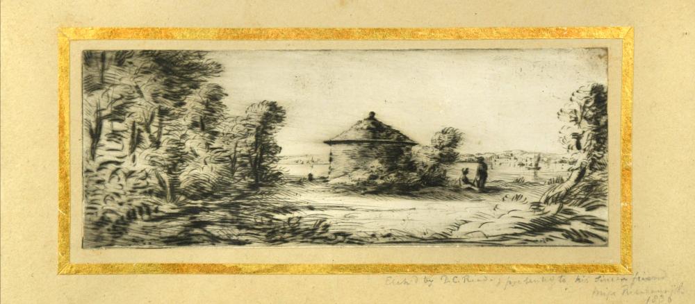 Attributed to Coplestone Warre Bamfylde (British, 1720-1791) Cascade near Bantry, County Cork, - Image 20 of 20