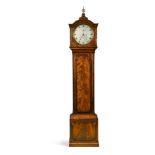 John Thwaites & Co, London, a Regency mahogany longcase clock, the finial topped break arch hood