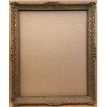 A pair of 19th Century gilt frames, sight size 63 x 50cm, overall size 74 x 60cm (a pair) -