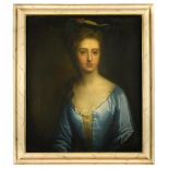 Follower of Jonathan Richardson (British, born circa 1665–1745) Portrait of a lady, half-length,