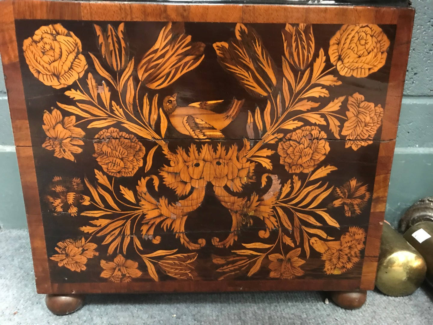 Robert Clements, London, a late 17th century walnut marquetry longcase clock, the hood with - Image 18 of 22