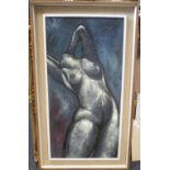 Alberto Volpi (Italian, 20th Century), Nude, 1963, signed, oil on canvas, 104 x 51cm