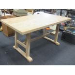 An Arts and Crafts refectory table