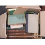 Mixed books including Beatrix Potter, antique reference etc.