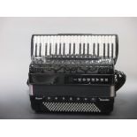 A Brandoni & Sons accordion, model 68LI Super Musette from the Liberty piano series, cased