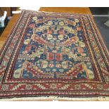 A Causasian Wool Rug. 130x100 cm