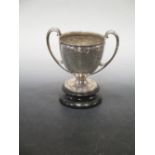 A silver trophy cup 27.4oz